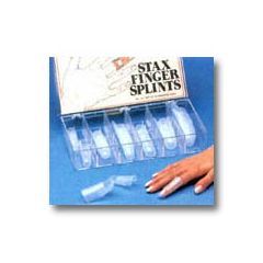 Stax Finger Splints: Mallet Finger Splint - Sampler Set of 8 (for sizing sizes 1-7) - Each
