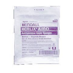 KERLIX AMD Medium Super Sponges - 6 x 6.75, Sterile 2's