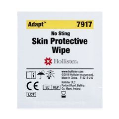 Hollister Adapt Skin Protective Wipes - 7917 Skin Gel Protective Dressing Wipes - Box of 50