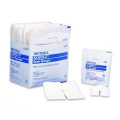 SORB-IT Drain and I.V. Sponges - 6-Ply 4 x 4 Sterile 2's in Peel Back Pkg - Box of 50