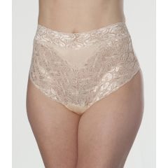 Wearever Women's Lovely Lace Trim Incontinence Beige Panties