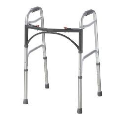 McKesson Junior Aluminum Folding Walker - Each