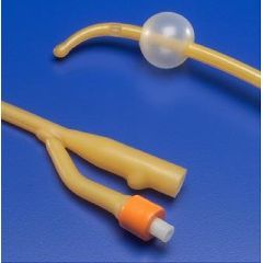 ULTRAMER Coude Tip Foley Catheters - Amber Latex, Hydrophilic-Coated