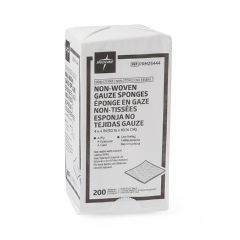 Non-Woven Non-Sterile Gauze Sponges - 4 X 4 4 ply - Case of 2000
