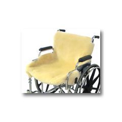 Medical Sheepskin Wheelchair Seat Cover - 100% Genuine Sheepskin - Each