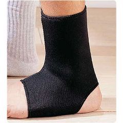 Neoprene Ankle Supports  Black, Large Men's-10-12 - Each