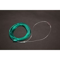 Salter-Style  Nasal Cannula | Clear,  Standard Connector, 15 LPM, 25 Foot, High Flow - Clear,  Standard Connector, 15 LPM, 25 Foot, High Flow
