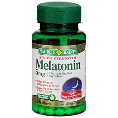 Nature's Bounty Melatonin Dietary Supplement - Bottle of 1