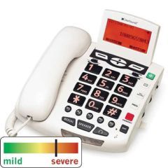ClearSounds CSC600 UltraClear White Amplified Phone - ClearSounds CSC600 UltraClear White Amplified Phone