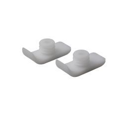 Walker Ski Glides - Walker White Ski Glides - Box of 1