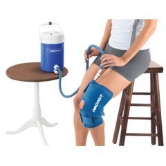AirCast CryoCuff with Gravity Fed Cooler - Knee - Medium