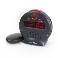 Sonic Bomb Jr Alarm Clock with Bed Shaker - Each