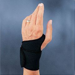 Neoprene Wrist Support - Black - Each