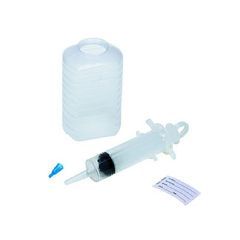 Kangaroo 60cc Piston Syringe with 500cc Container and Basin