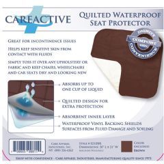 Quilted Waterproof Seat Reusable Protector / Underpad