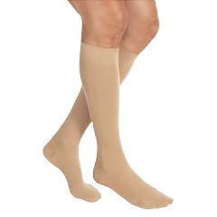 Compression Stockings Relief Knee-high - Beige Large - 1 pair