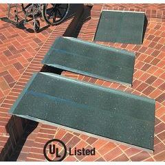 Solid Ramp Aluminum Wheelchairs and Scooter Ramp