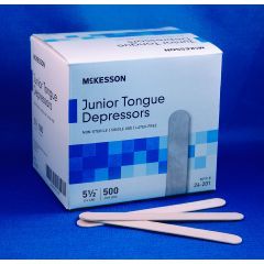 McKesson Junior Tongue Depressors