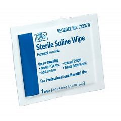 Hygea Sterile Saline Wipe - Box of 24