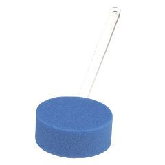 Back Scrubber, 22 Inch Straight Handle, 5 Inch Round Sponge - Back Scrubber, 22 Inch Straight Handle, 5 Inch Round Sponge