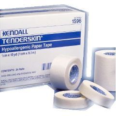TENDERSKIN Hypoallergenic Paper Tape - 3 x 10 yd