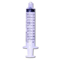 General Purpose Syringe McKesson - 10cc Luer Lock Tip, NO Needle - 10cc - Box of 100