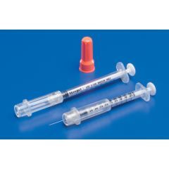 MONOJECT .3 cc/ml Insulin Safety Syringe w/fixed 29g x 1/2 Needle