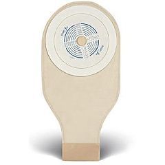 ActiveLife 1-Piece Drainable Ostomy Bag with Stomahesive Barrier - Barrier: 3/4 - 2 1/2 - Color: Transparent - Box of 20