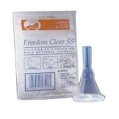 Freedom Clear SS Male External Catheters - Large (35 Mm)