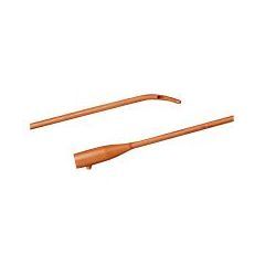 Bardia Coude Tip Red Rubber Catheter