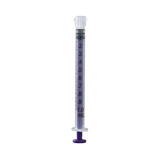 Enteral / Oral Syringe Vesco Low Dose 1 mL Enfit Tip Without Safety