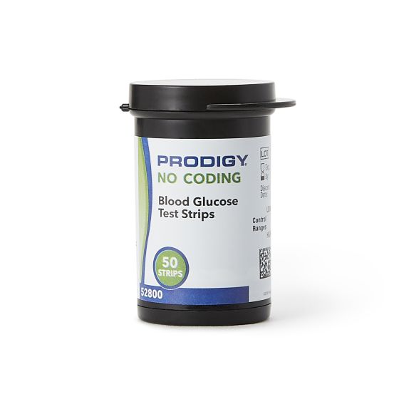 Prodigy Blood Glucose Test Strips - 50/BX