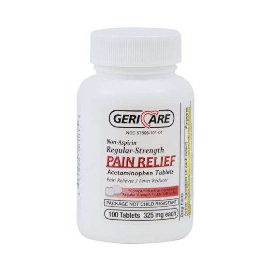 Geri-Care Acetaminophen Pain Relief - 100/BT