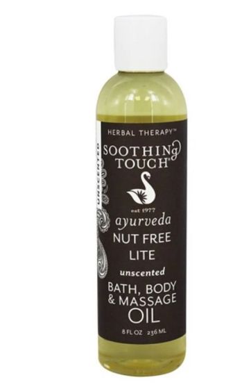 Soothing Touch Bath/body/massage Oil 8oz Nut Free
