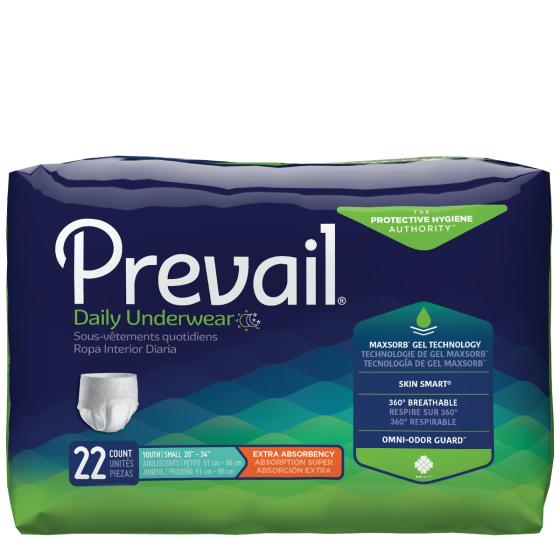 Prevail Extra Protection Underwear - Small