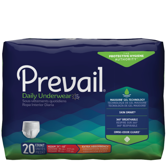 Prevail Extra Protective Underwear - Extra Absorbency, Unisex