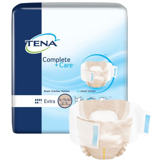 Tena Complete +Care Extra Incontinence Brief