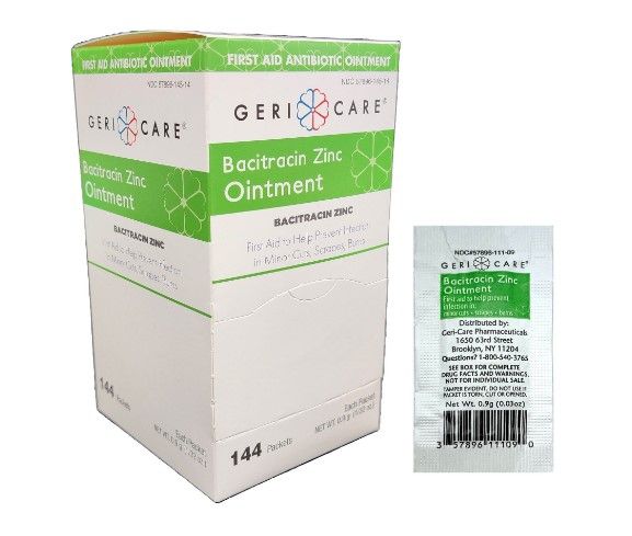 First Aid Antibiotic Ointment 0.9 Gram Individual Packet 