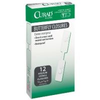CURAD Medium Butterfly Closures - Case of 288