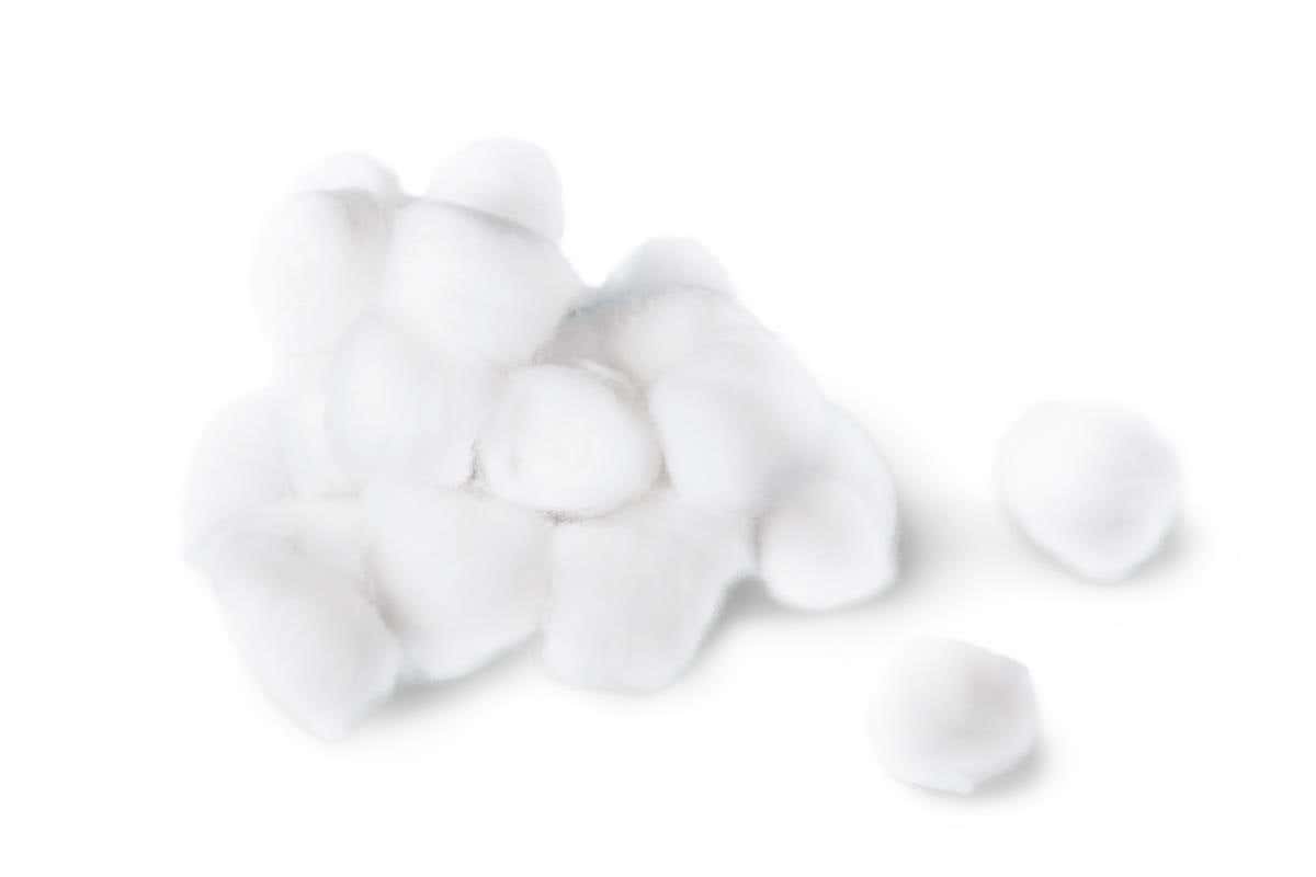 Nonsterile Cotton Balls, Size L, 1.25", 4000/CS