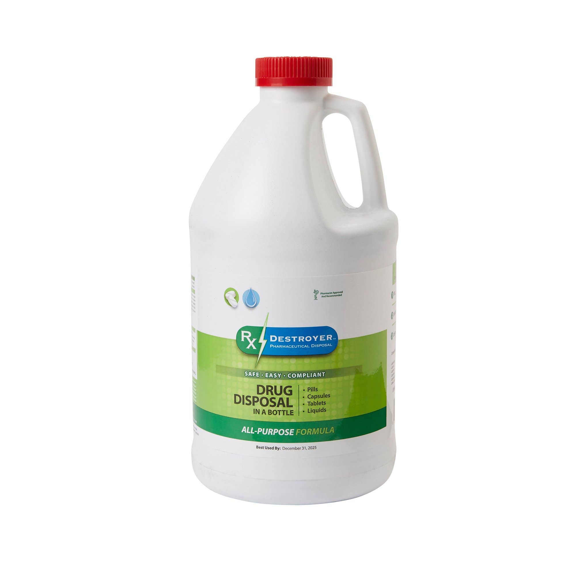 Rx Destroyer Pharmaceutical Disposal System, 64 oz. bottle