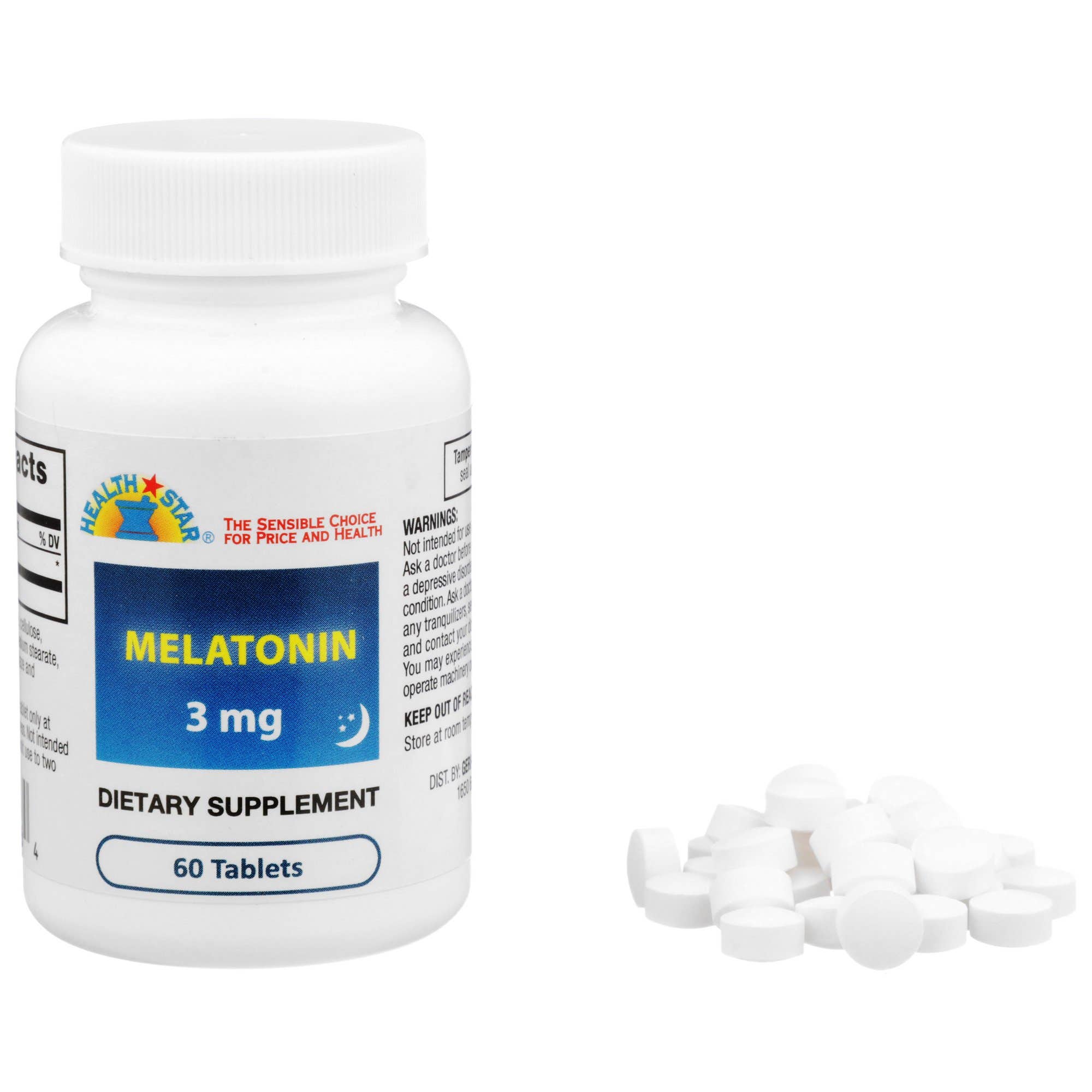 Natural Sleep Aid Geri-Care® 60 per Bottle Tablet