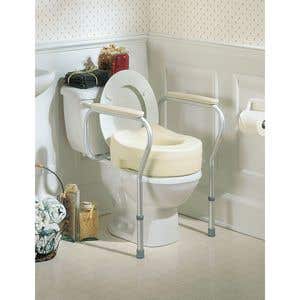 Invacare® Toilet Safety Frame & Safety Rails