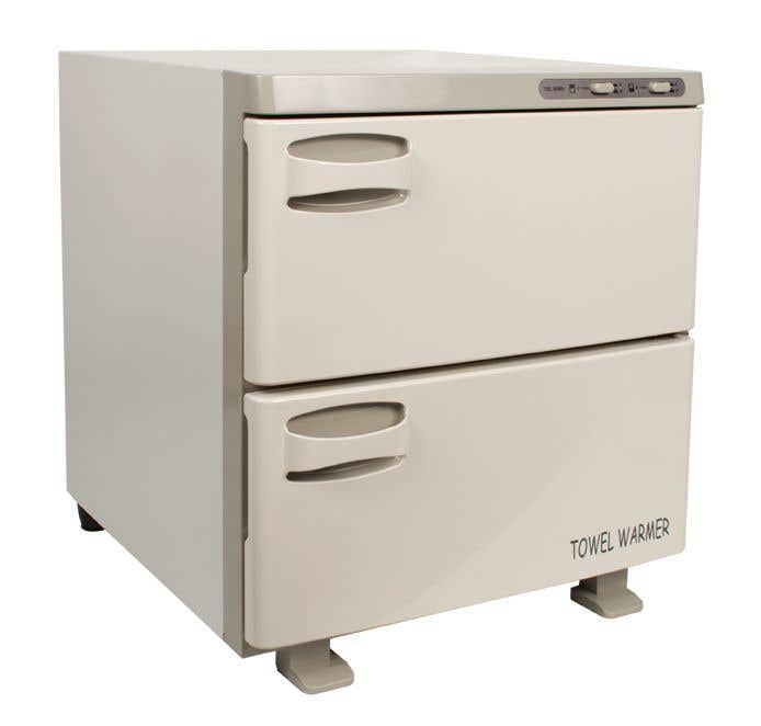 NRG® Large Capacity Hot Towel Cabinet with 2 Large Double Swing Doors