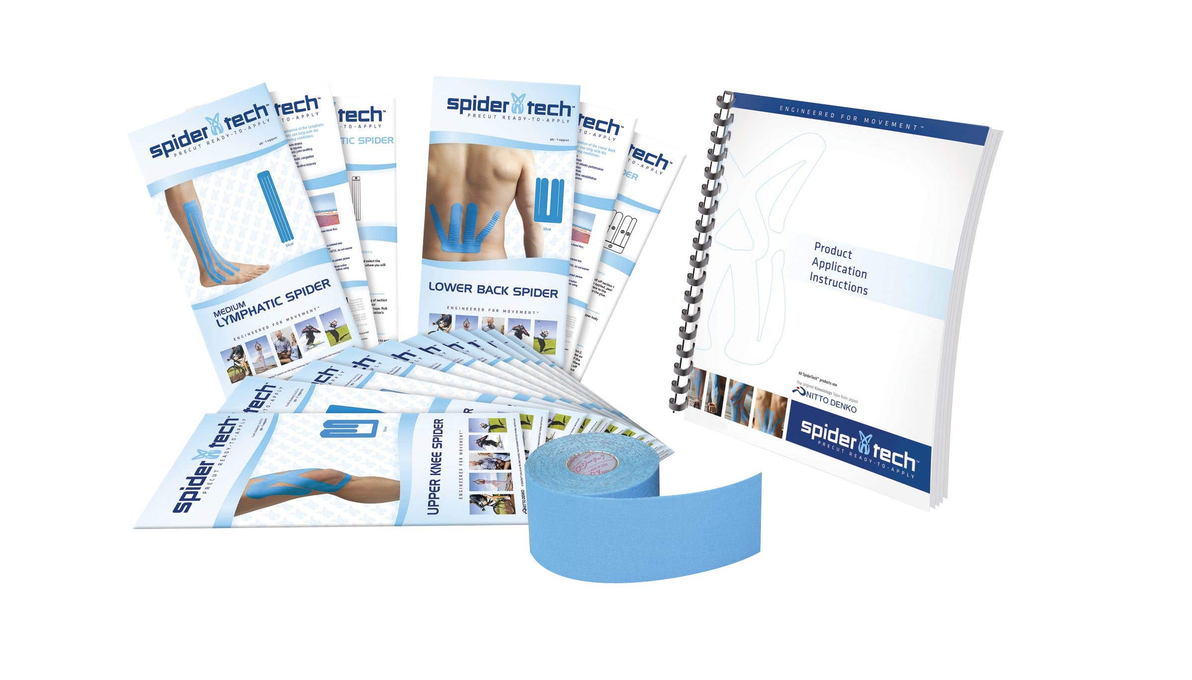 SpiderTech™  Starter Kit (Blue) 30 Pre-Cuts