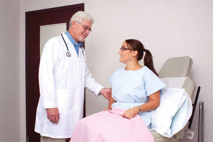 Disposable Exam Gowns, 50/Case - Blue
