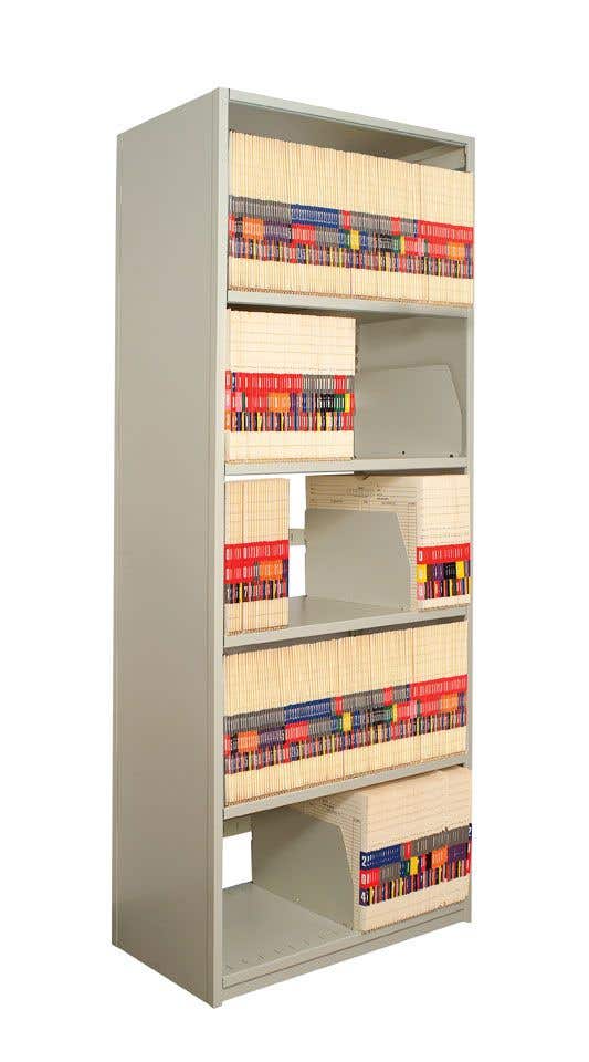 Datum 4Post X-Ray Starter 5 Adjust. Shelves 36W