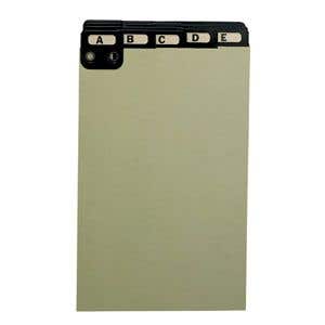 Alphabetic Metal Tabbed Index Set 8.5 X 5.5