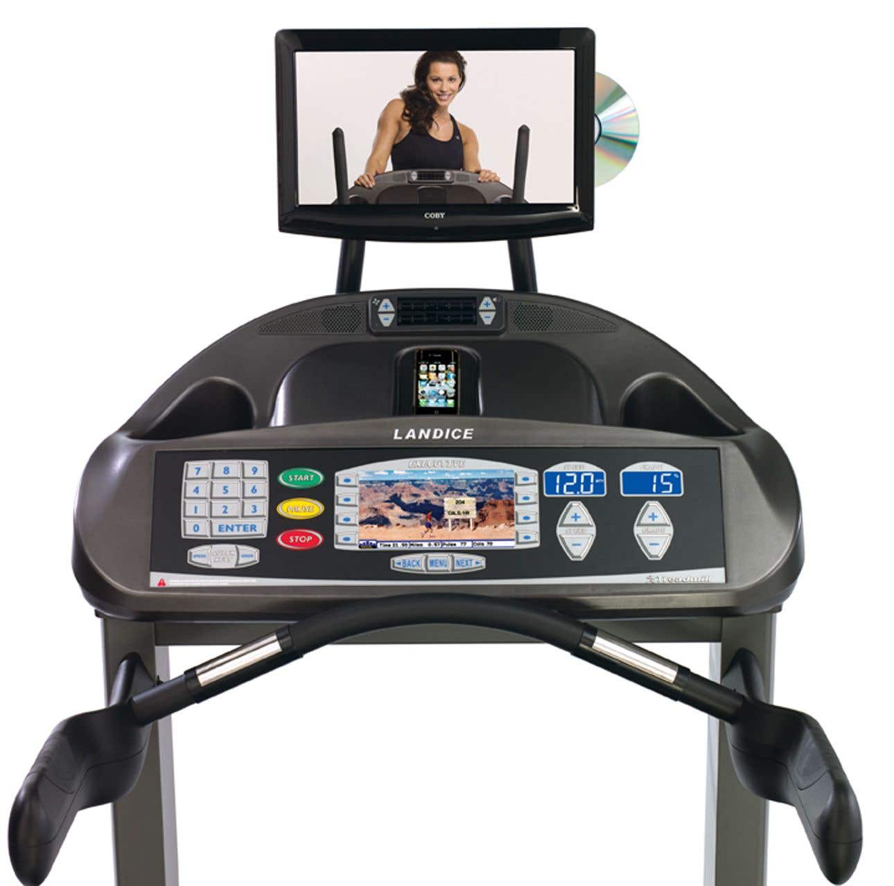Landice Treadmill Vesa D Bracket Mounting