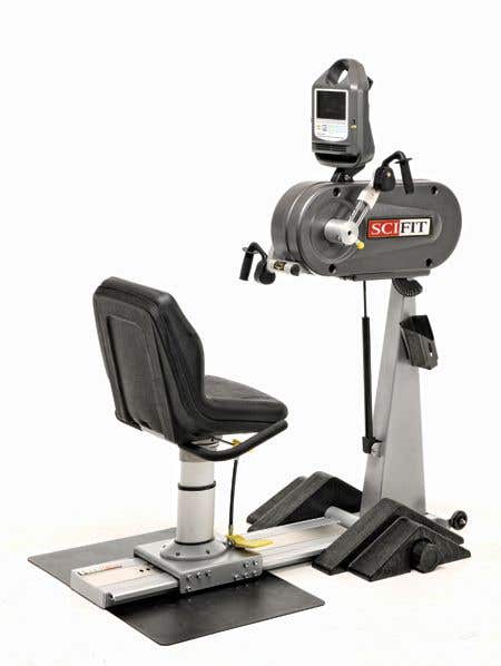 SCIFIT PRO1® Upper Body with Adjustable Cranks, Wheelchair Platform & Standard Seat